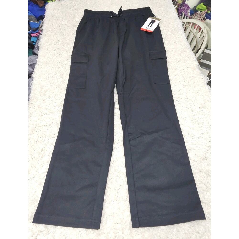 NWT Mondetta Cargo Pocket Straight Leg Pants Utility EMT Medium Work Black